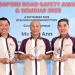 Three veteran bus captains honoured for decades of spotless safety records