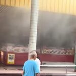 Members of the public come together to help put out People's Park Complex fire