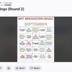 MRT Breakdown Bingo: Commuters turn train faults into a game after Sept 1 & 2 disruptions