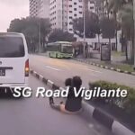 Singapore woman showered with praise for helping elderly woman who fell while carrying toddler on Hougang road