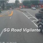 Netizen reacts: Motorcyclist blasted for reckless lane-cutting across chevrons, double white lines